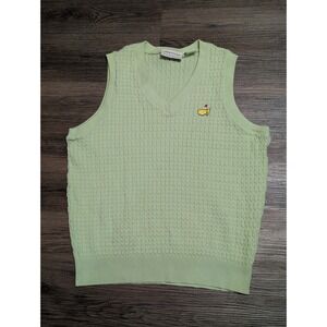 Masters Collection Ladies Small Golf‎ Vest Sleeveless Cable Knit Green